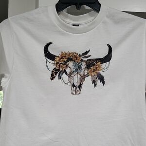 NEW- Gildan White Heavy Cotton T-Shirt